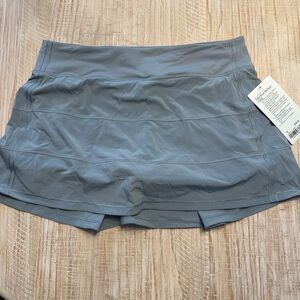 Lululemon Athletica Gray Mini Skirt - Pace Rival MR long